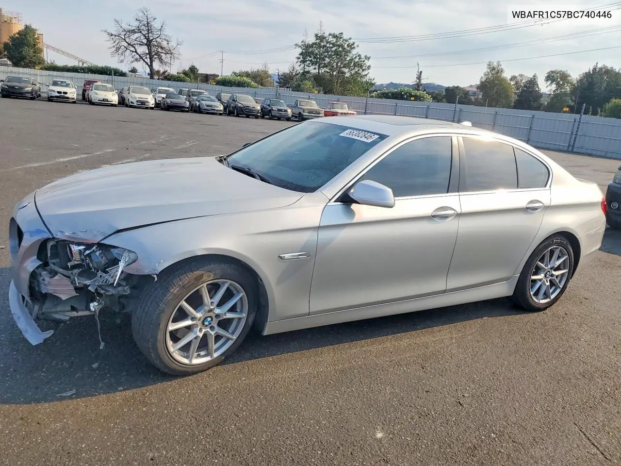 BMW 5ER 2011, VIN WBAFR1C57BC740446