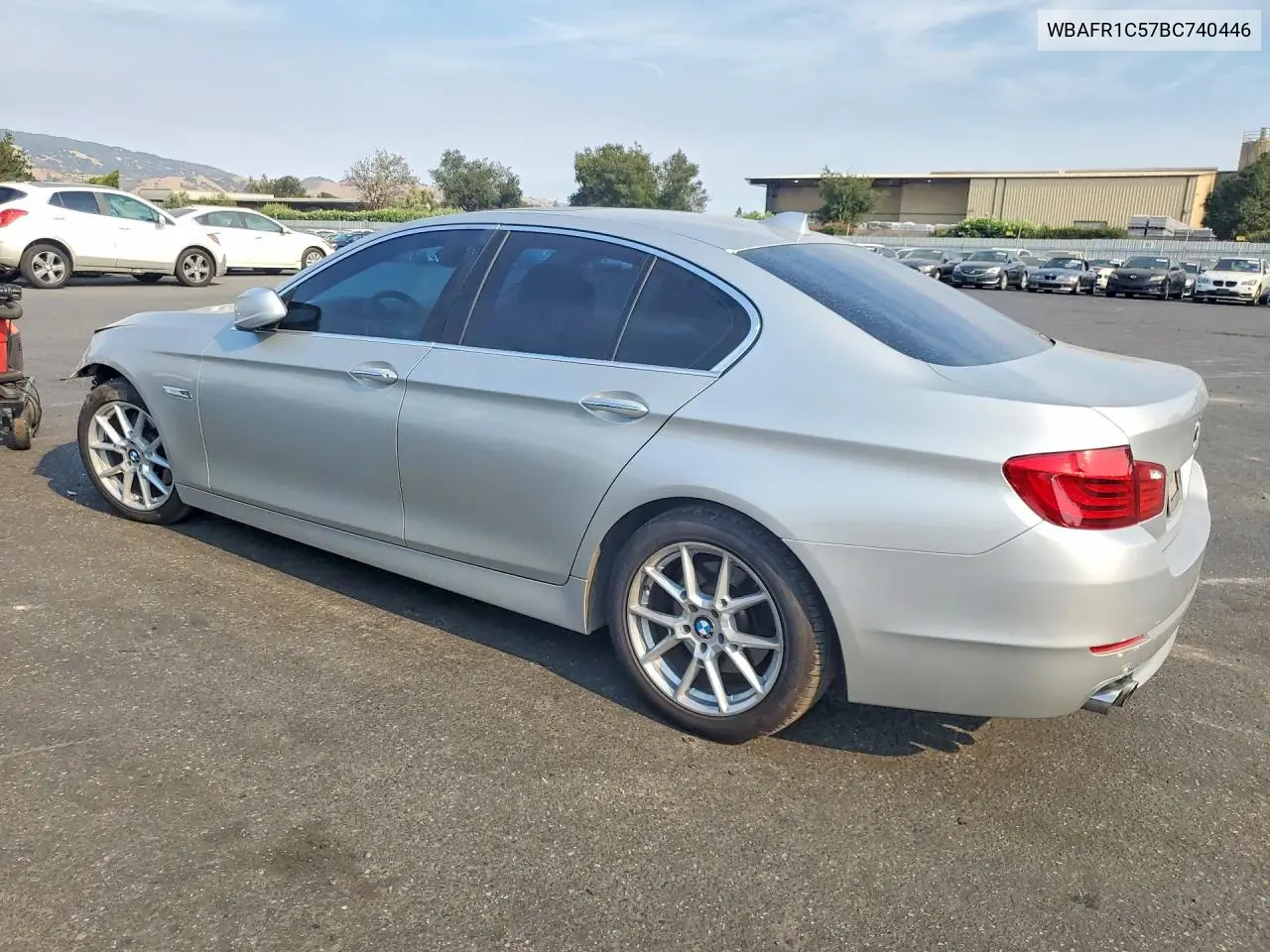 2011 BMW 5ER VIN WBAFR1C57BC740446 — фото 2