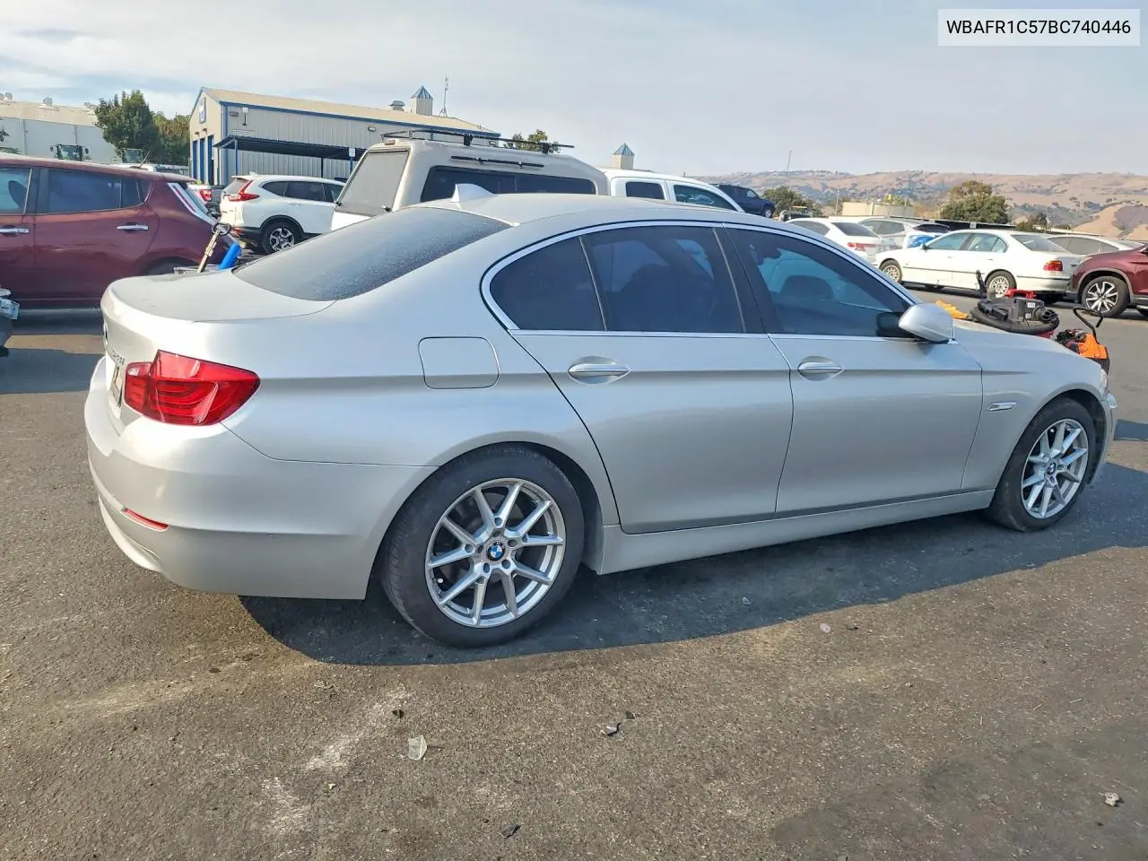 2011 BMW 5ER VIN WBAFR1C57BC740446 — фото 3