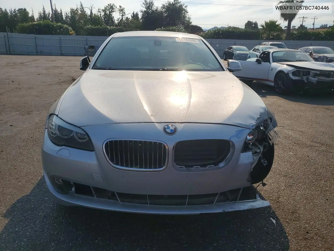 2011 BMW 5ER VIN WBAFR1C57BC740446 — фото 5