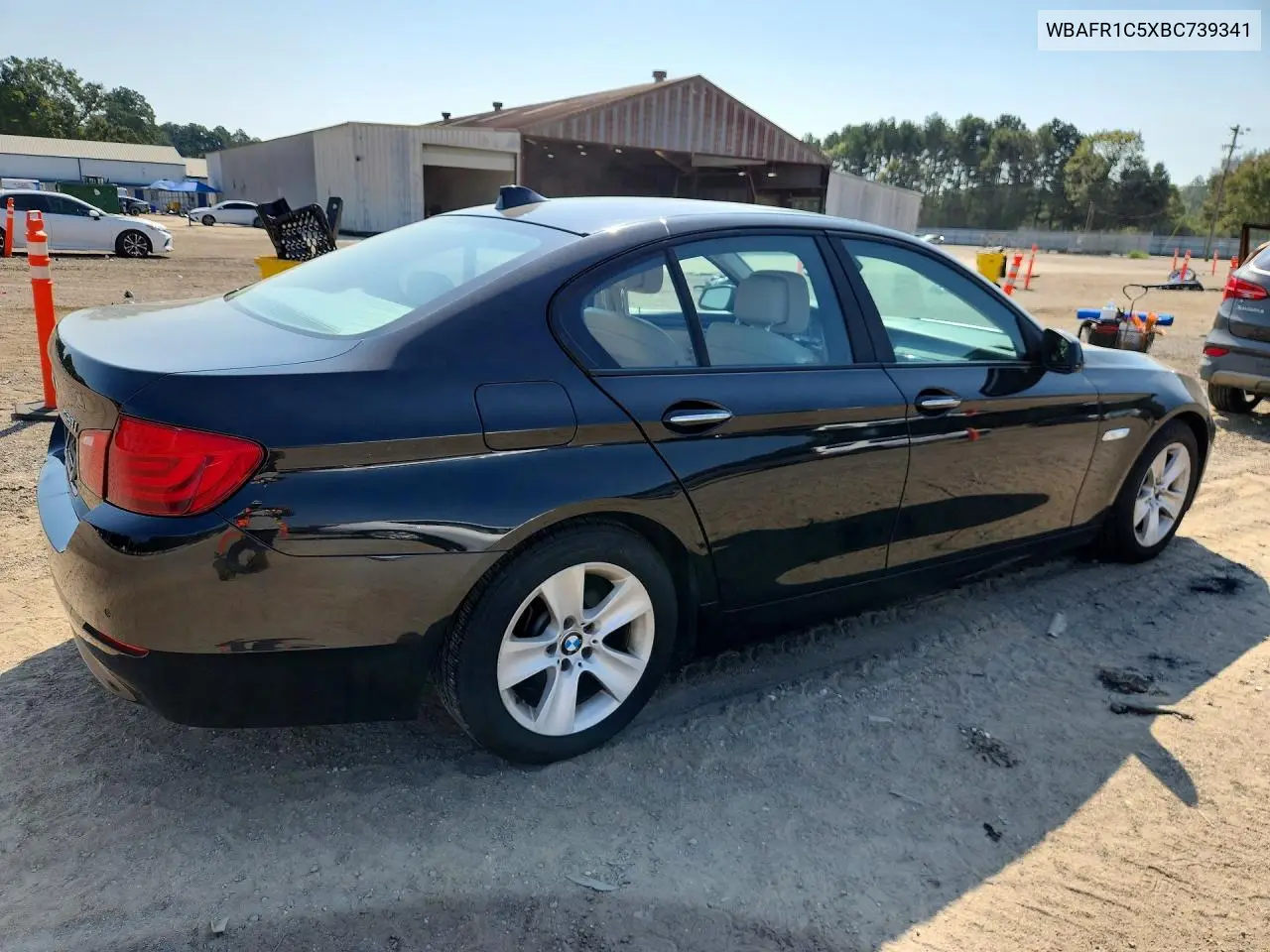 2011 BMW 5ER VIN WBAFR1C5XBC739341 — фото 3