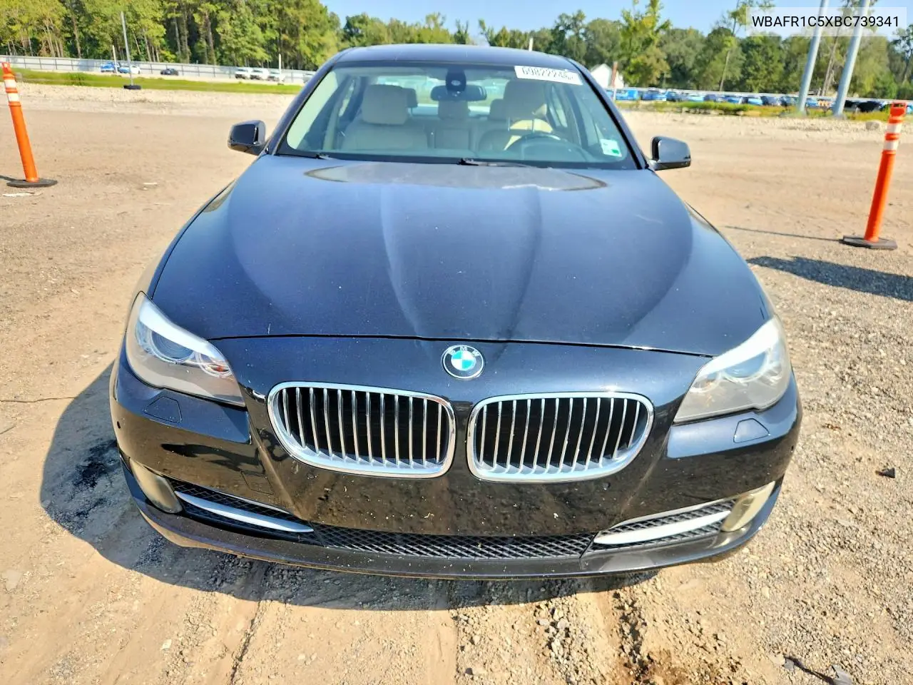 2011 BMW 5ER VIN WBAFR1C5XBC739341 — фото 5