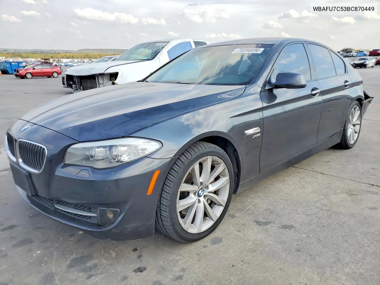 BMW 5ER 2011, VIN WBAFU7C53BC870449