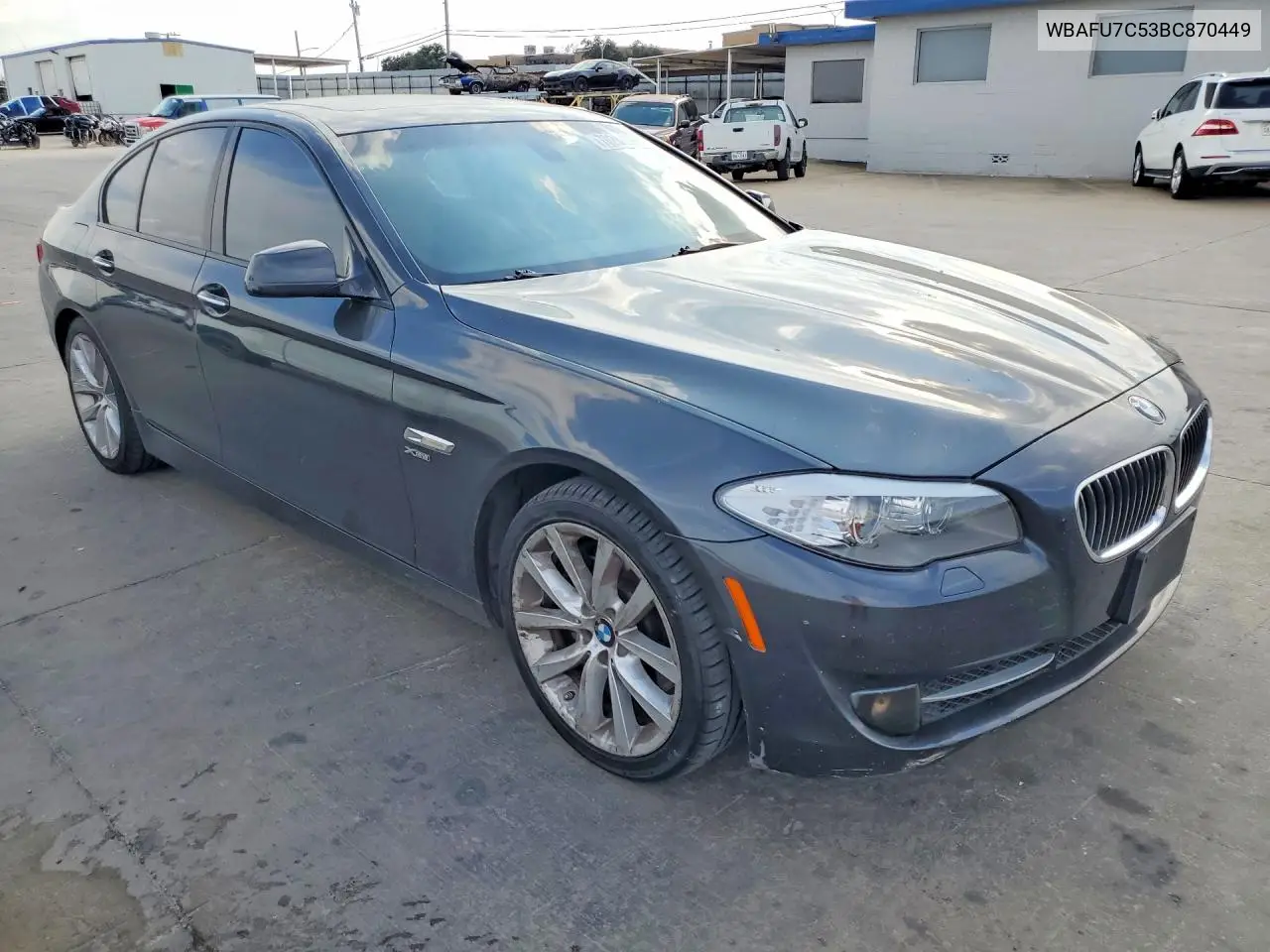 2011 BMW 5ER VIN WBAFU7C53BC870449 — фото 4