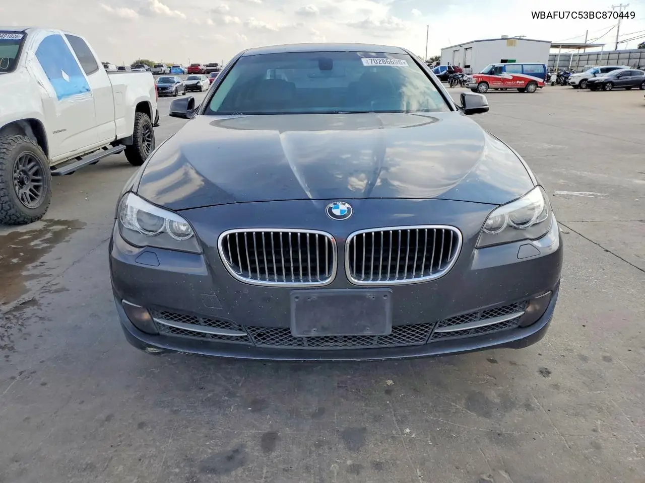 2011 BMW 5ER VIN WBAFU7C53BC870449 — фото 5