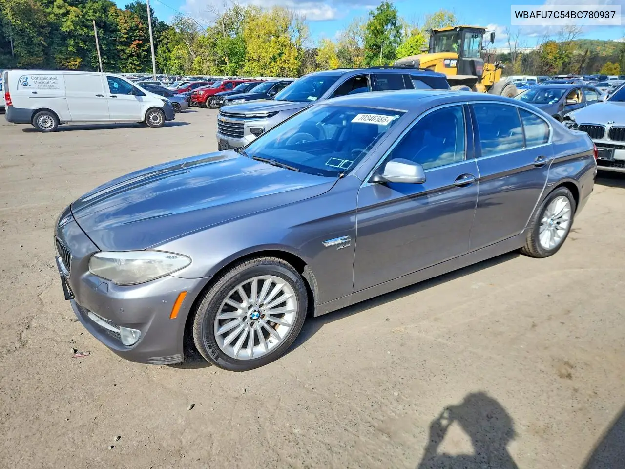 BMW 5ER 2011, VIN WBAFU7C54BC780937