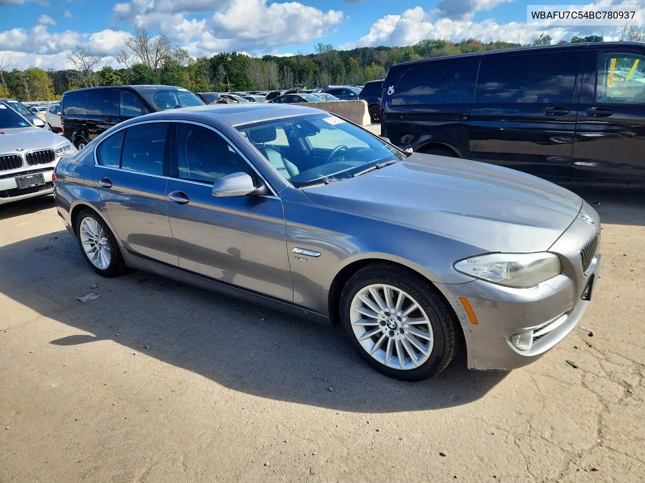 2011 BMW 5ER VIN WBAFU7C54BC780937 — фото 4