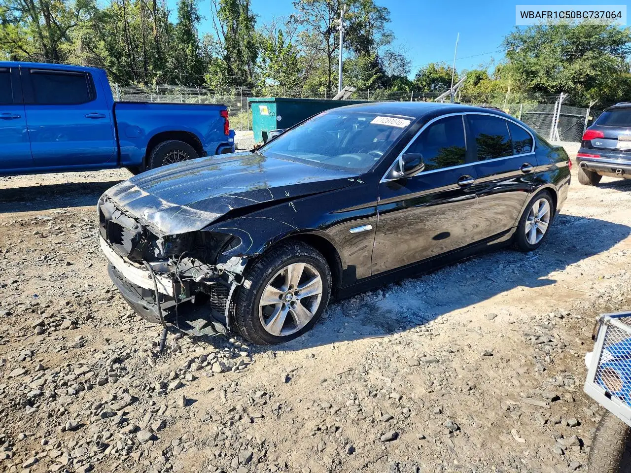 BMW 5ER 2011, VIN WBAFR1C50BC737064