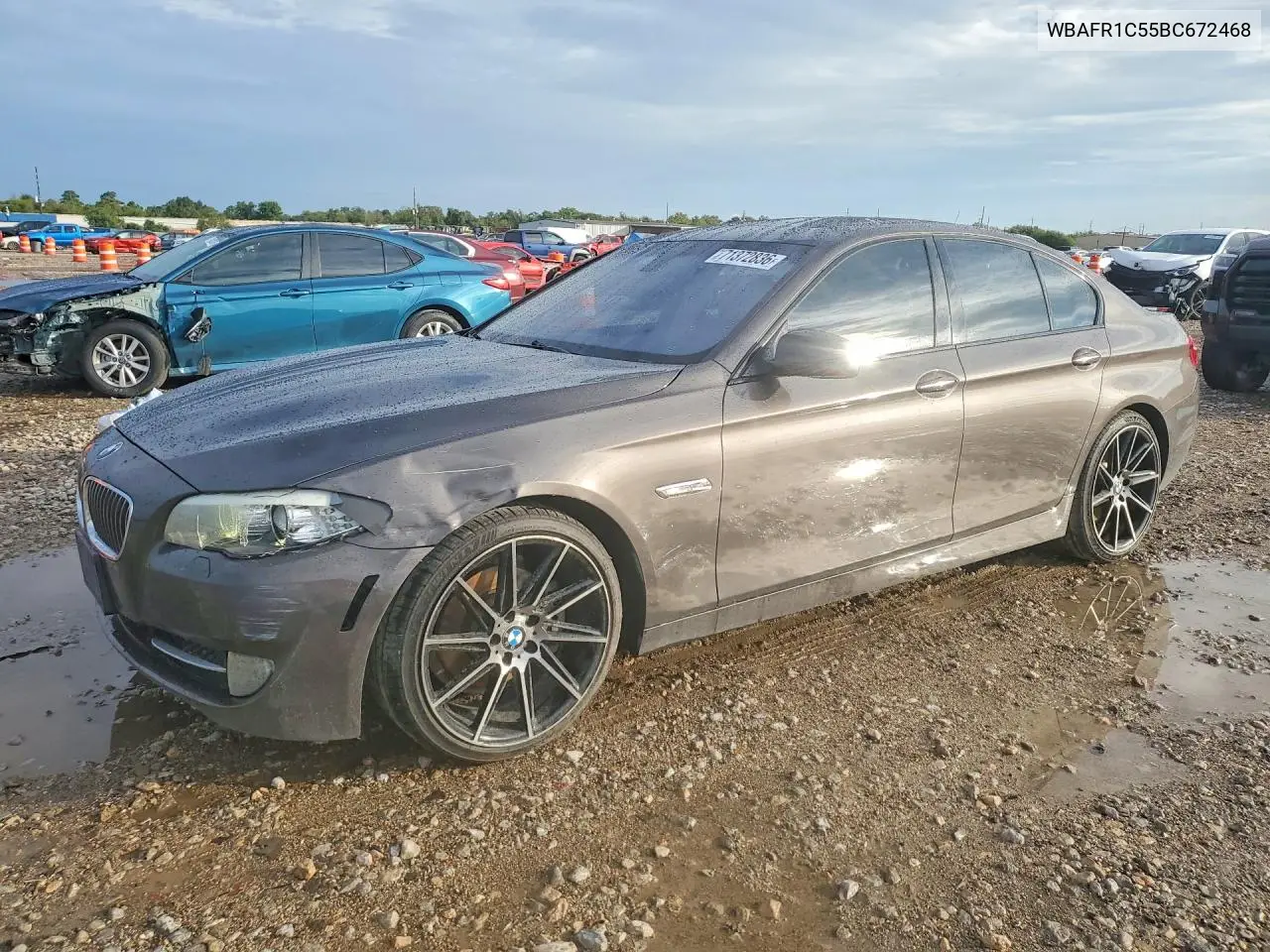 BMW 5ER 2011, VIN WBAFR1C55BC672468