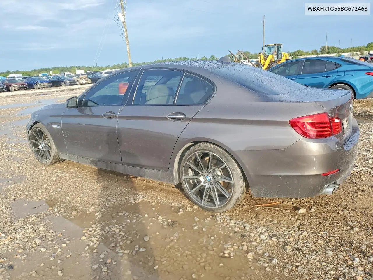 2011 BMW 5ER VIN WBAFR1C55BC672468 — фото 2