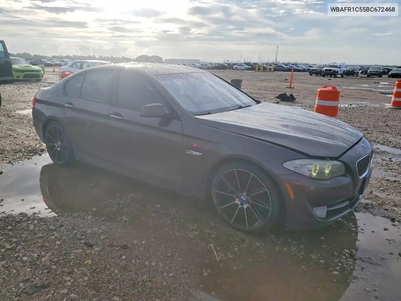 2011 BMW 5ER VIN WBAFR1C55BC672468 — фото 4