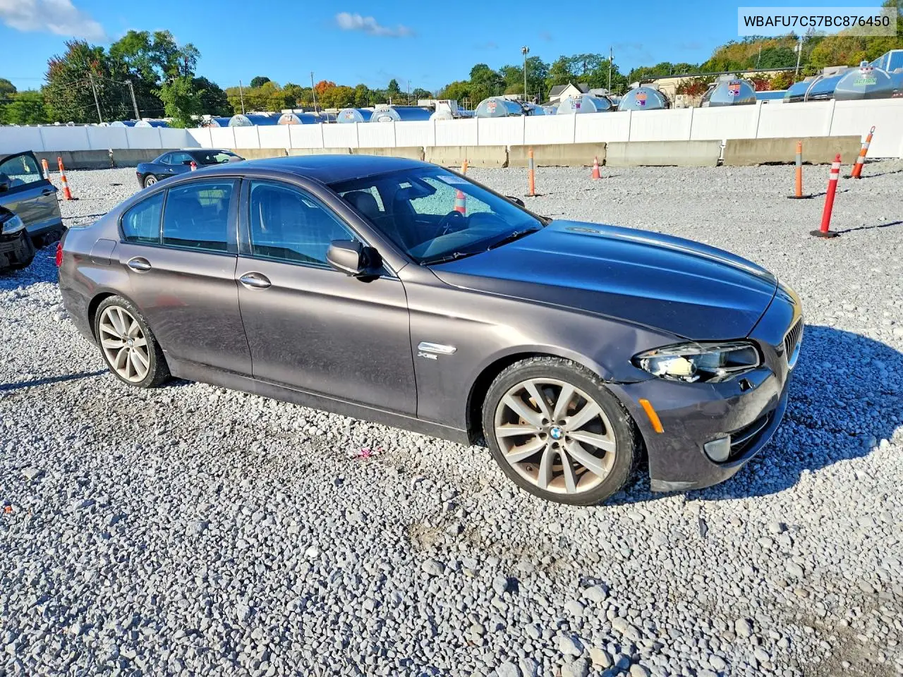 2011 BMW 5ER VIN WBAFU7C57BC876450 — фото 4