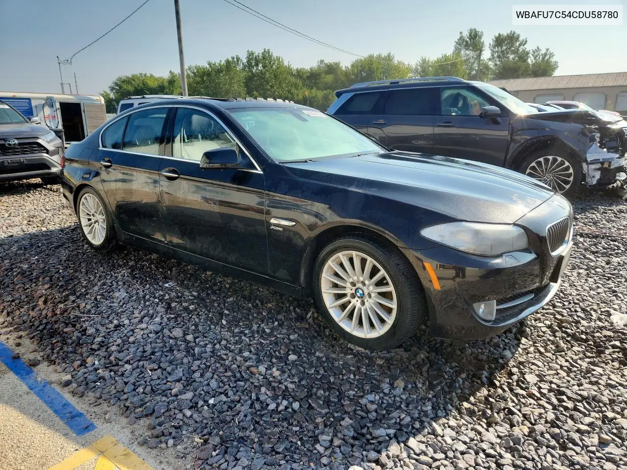 2012 BMW 5ER VIN WBAFU7C54CDU58780 — фото 4