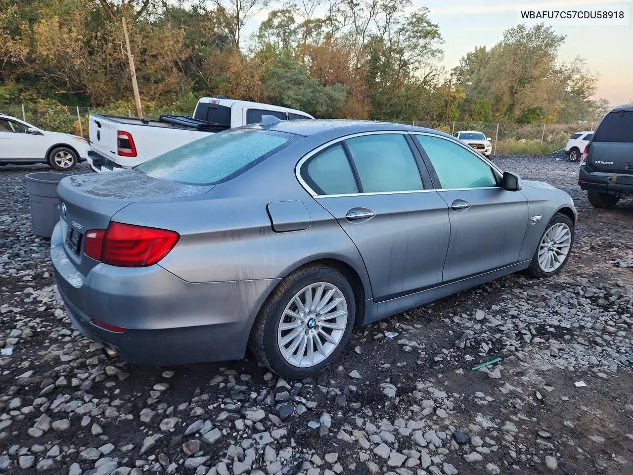 BMW 5ER 2012, VIN WBAFU7C57CDU58918