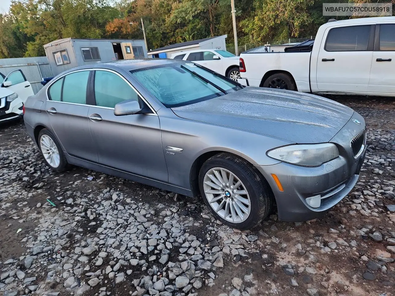2012 BMW 5ER VIN WBAFU7C57CDU58918 — фото 4
