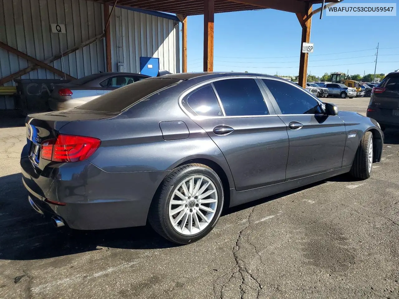 2012 BMW 5ER VIN WBAFU7C53CDU59547 — фото 3