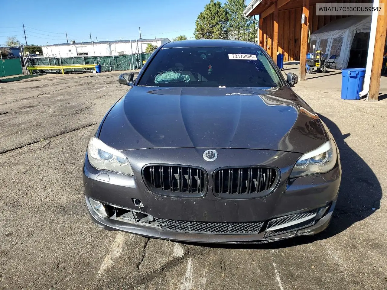 2012 BMW 5ER VIN WBAFU7C53CDU59547 — фото 5