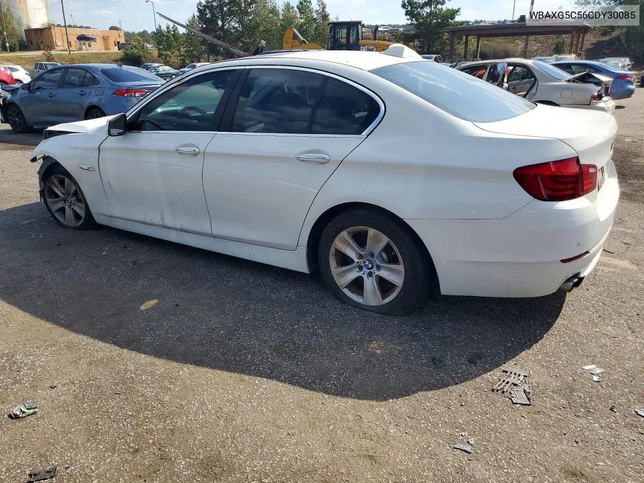 2012 BMW 5ER VIN WBAXG5C56CDY30085 — фото 2