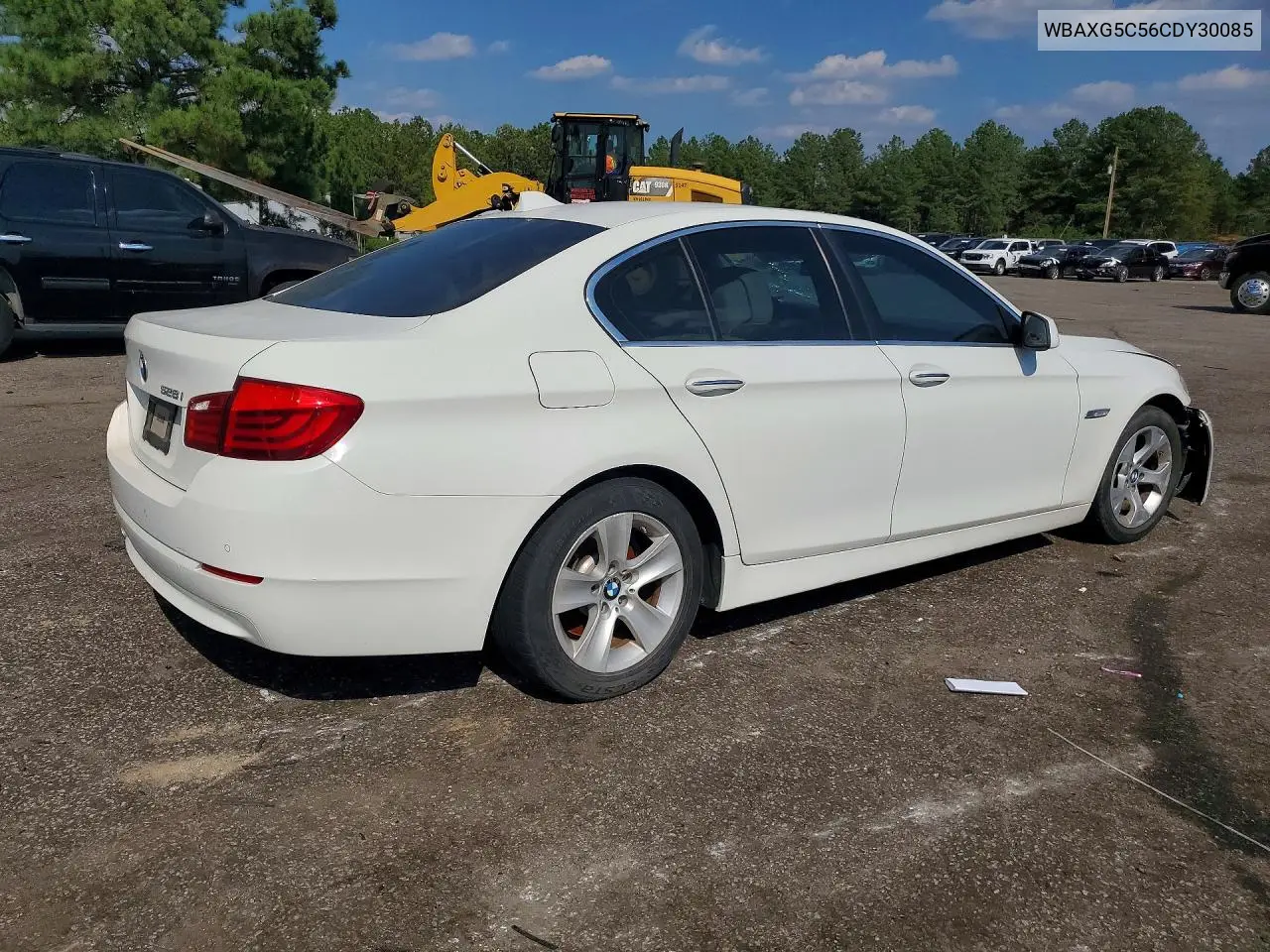 2012 BMW 5ER VIN WBAXG5C56CDY30085 — фото 3