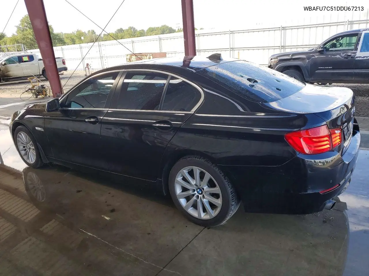 2013 BMW 5ER VIN WBAFU7C51DDU67213 — фото 2