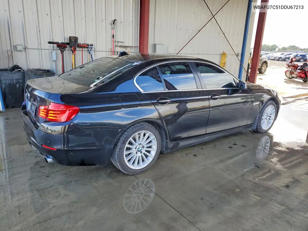 2013 BMW 5ER VIN WBAFU7C51DDU67213 — фото 3