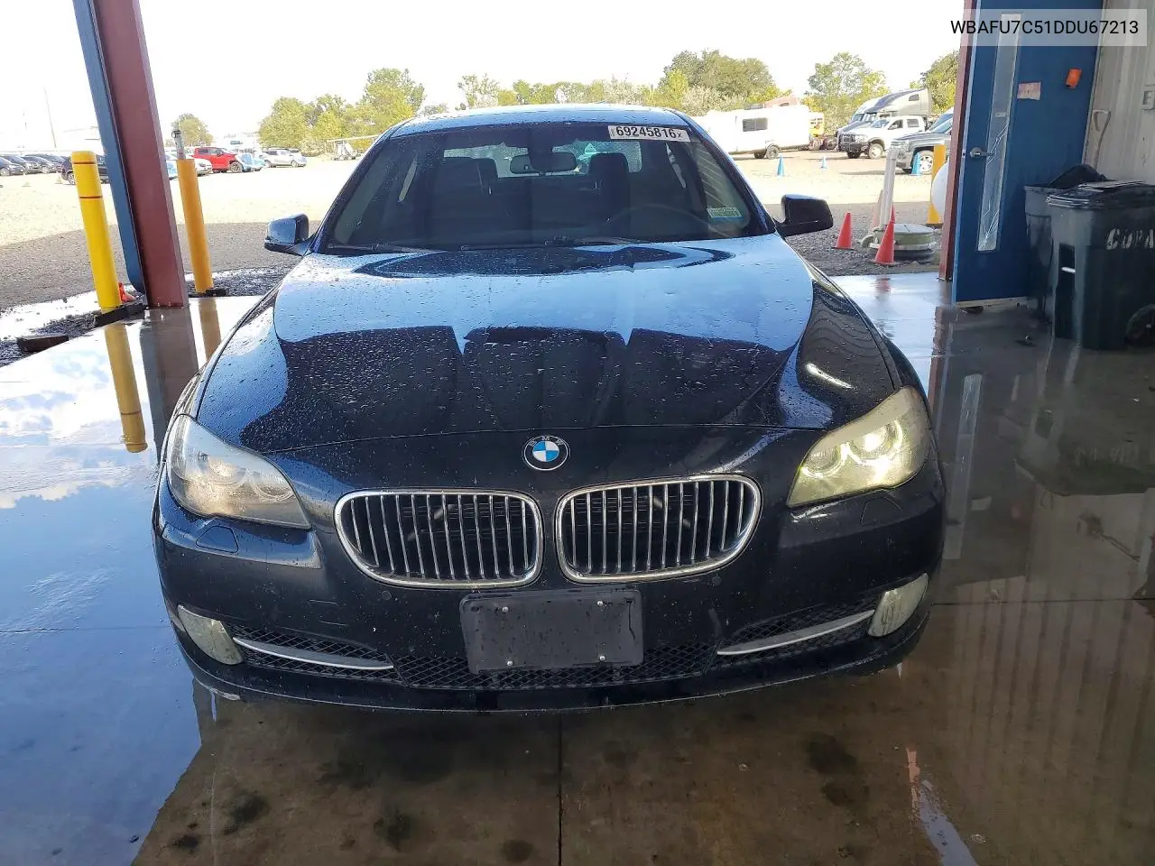 2013 BMW 5ER VIN WBAFU7C51DDU67213 — фото 5