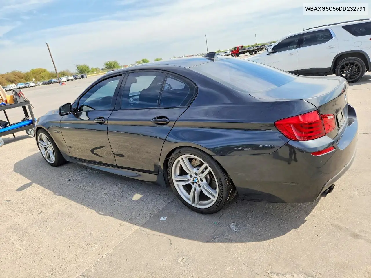 2013 BMW 5ER VIN WBAXG5C56DD232791 — фото 2