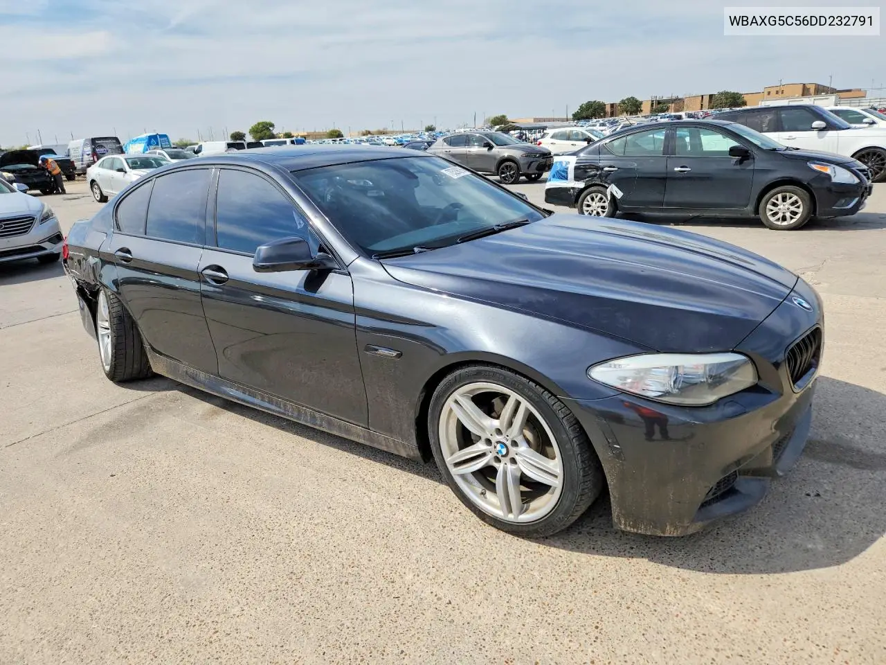 2013 BMW 5ER VIN WBAXG5C56DD232791 — фото 4