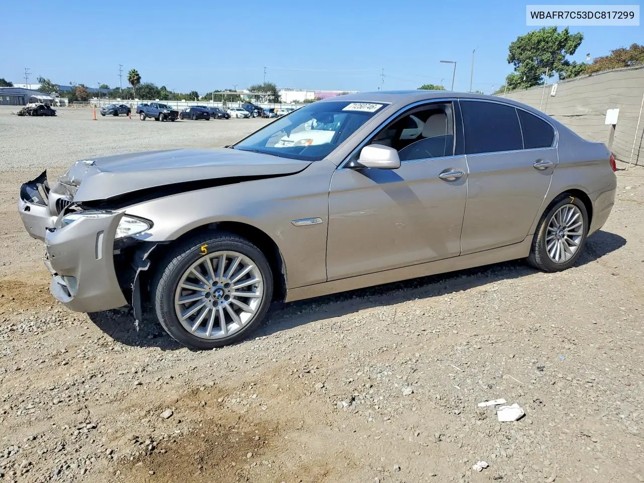 BMW 5ER 2013, VIN WBAFR7C53DC817299