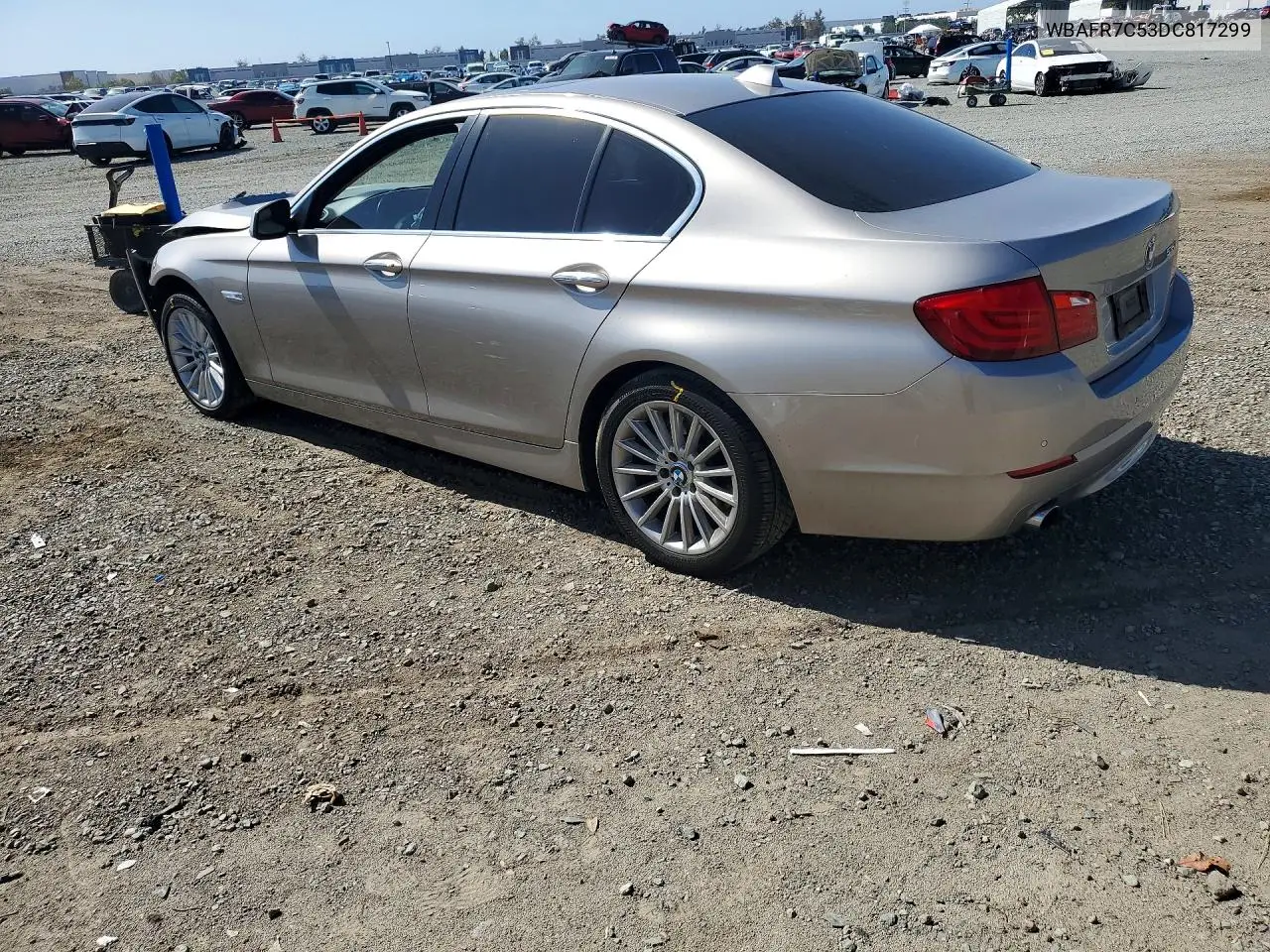 2013 BMW 5ER VIN WBAFR7C53DC817299 — фото 2