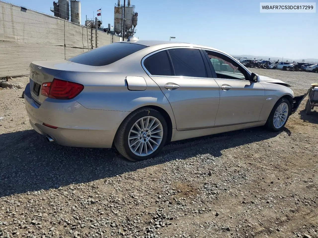 2013 BMW 5ER VIN WBAFR7C53DC817299 — фото 3