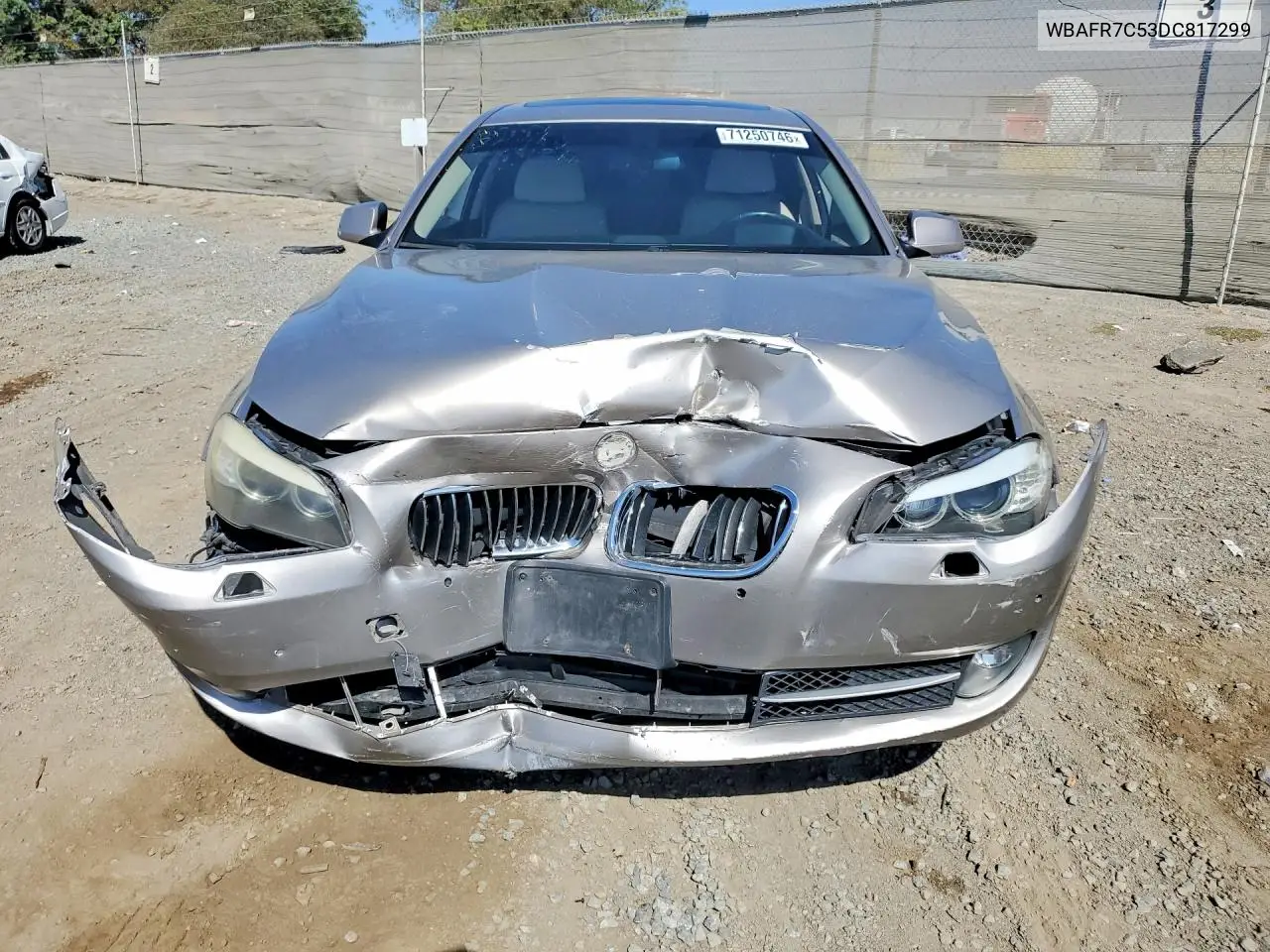2013 BMW 5ER VIN WBAFR7C53DC817299 — фото 5