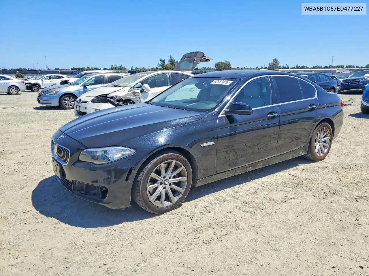 BMW 5ER 2014, VIN WBA5B1C57ED477227