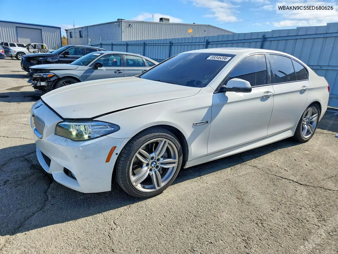BMW 5ER 2014, VIN WBAKN9C55ED680626