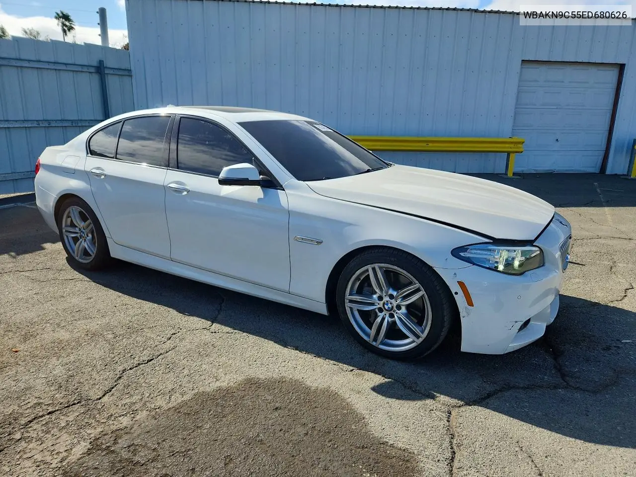 2014 BMW 5ER VIN WBAKN9C55ED680626 — фото 4