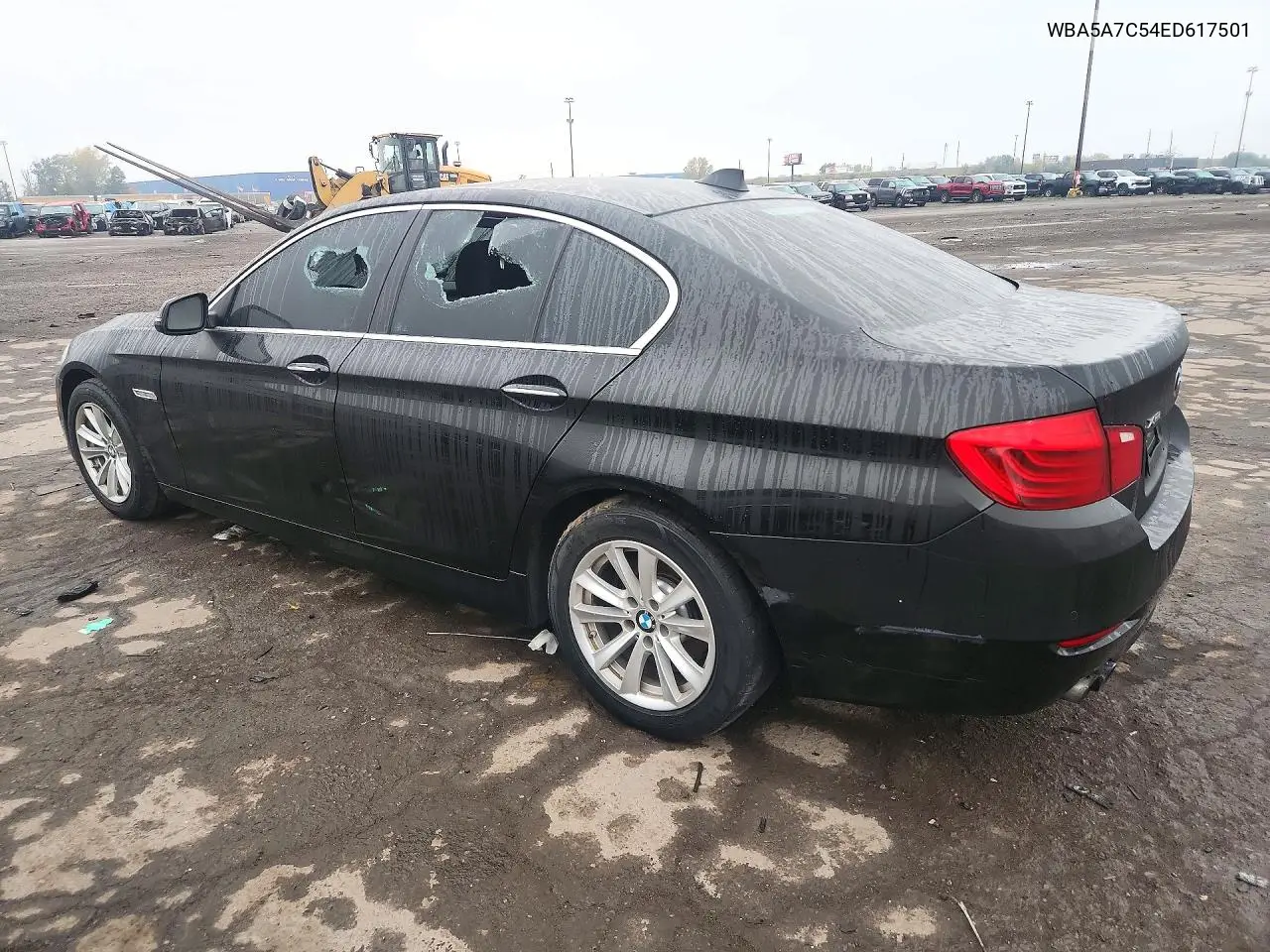 2014 BMW 5ER VIN WBA5A7C54ED617501 — фото 2