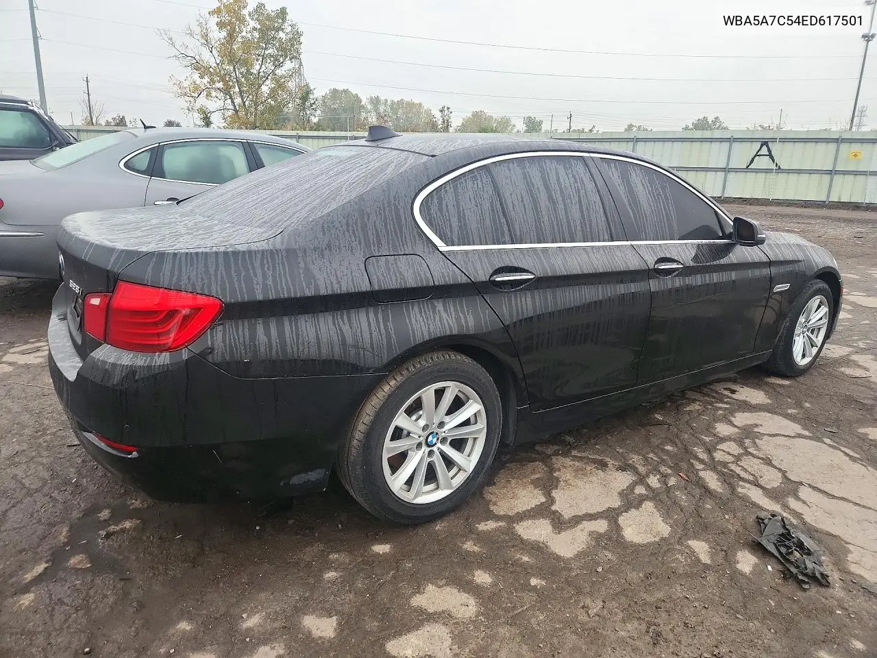 2014 BMW 5ER VIN WBA5A7C54ED617501 — фото 3