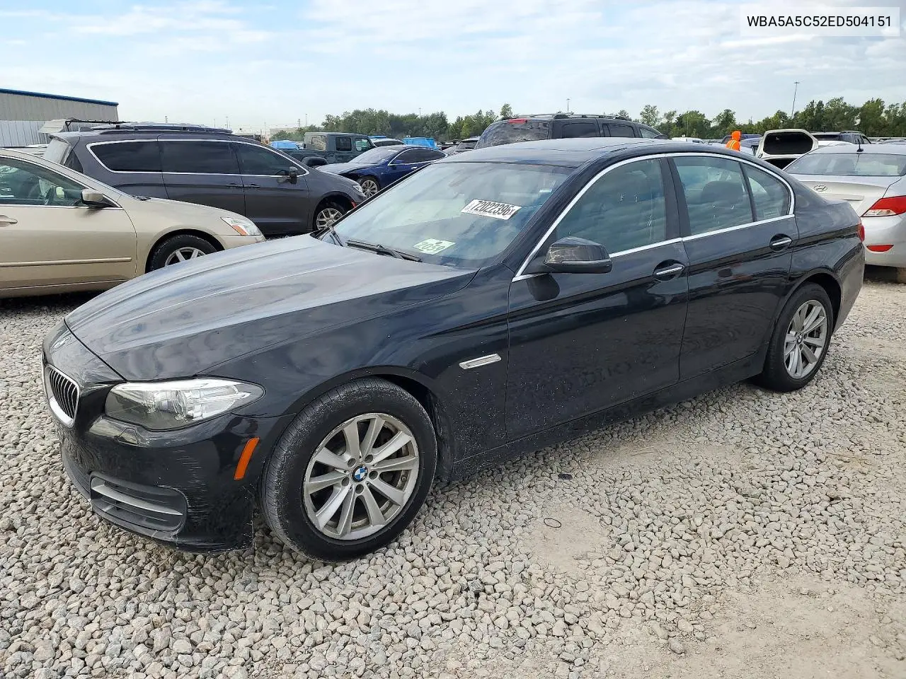 BMW 5ER 2014, VIN WBA5A5C52ED504151