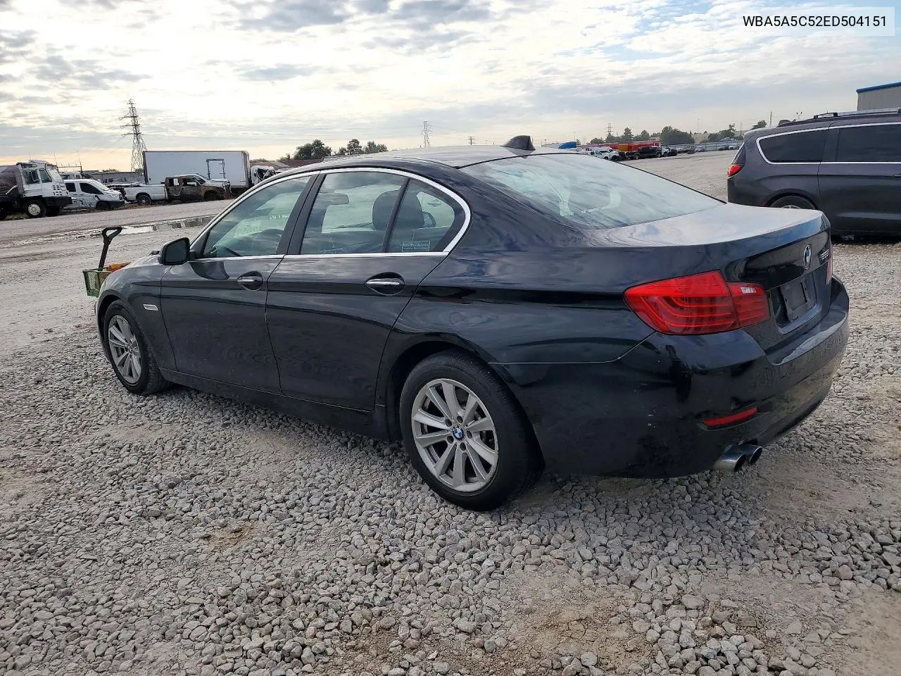 2014 BMW 5ER VIN WBA5A5C52ED504151 — фото 2