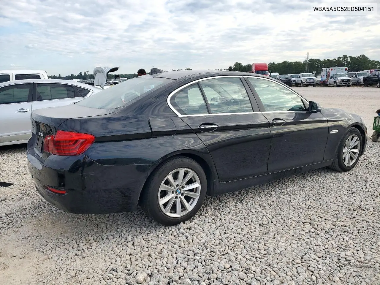 2014 BMW 5ER VIN WBA5A5C52ED504151 — фото 3