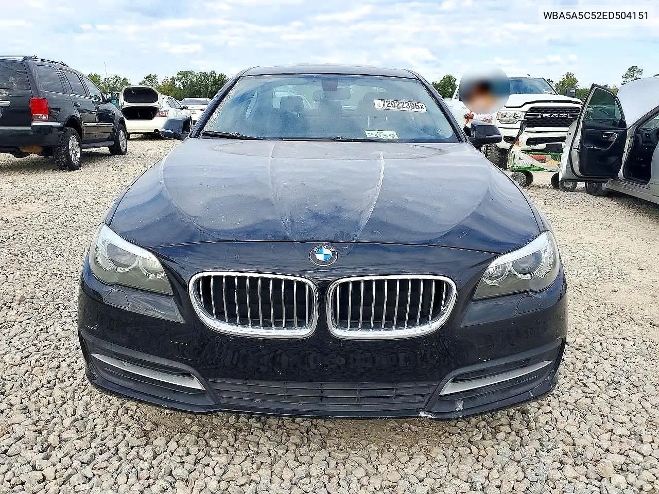 2014 BMW 5ER VIN WBA5A5C52ED504151 — фото 5