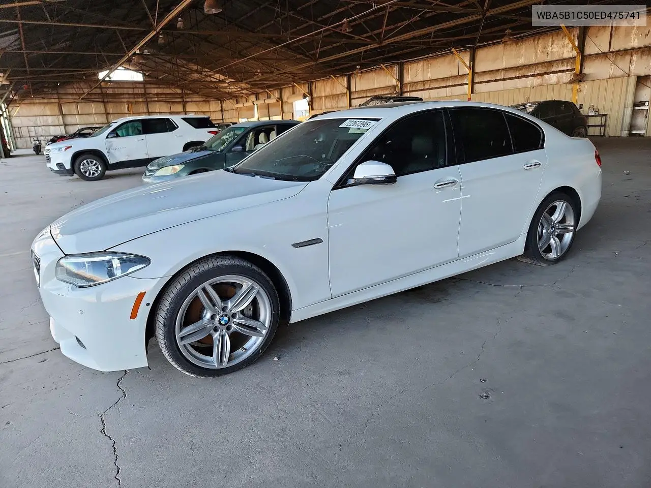BMW 5ER 2014, VIN WBA5B1C50ED475741