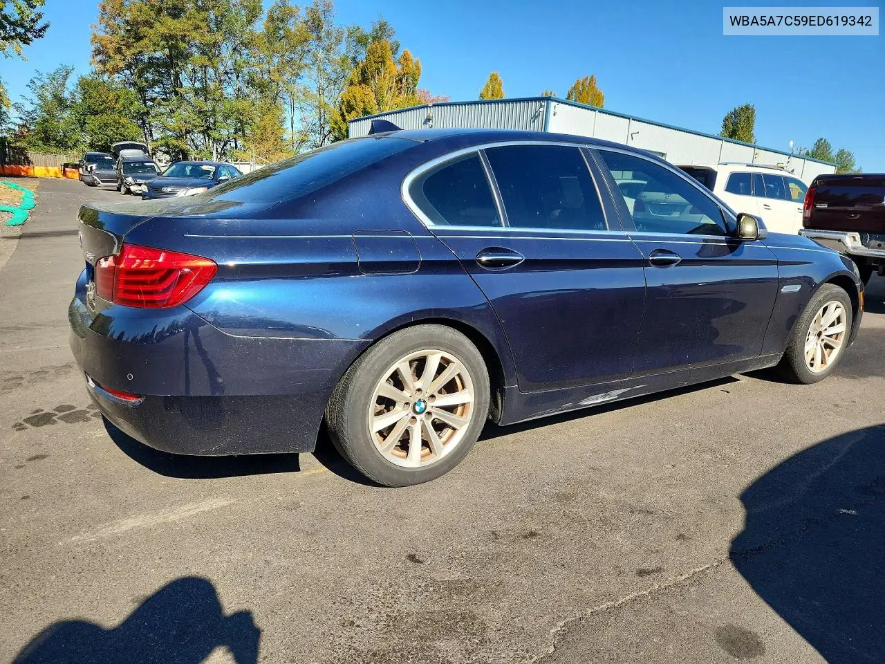 2014 BMW 5ER VIN WBA5A7C59ED619342 — фото 3