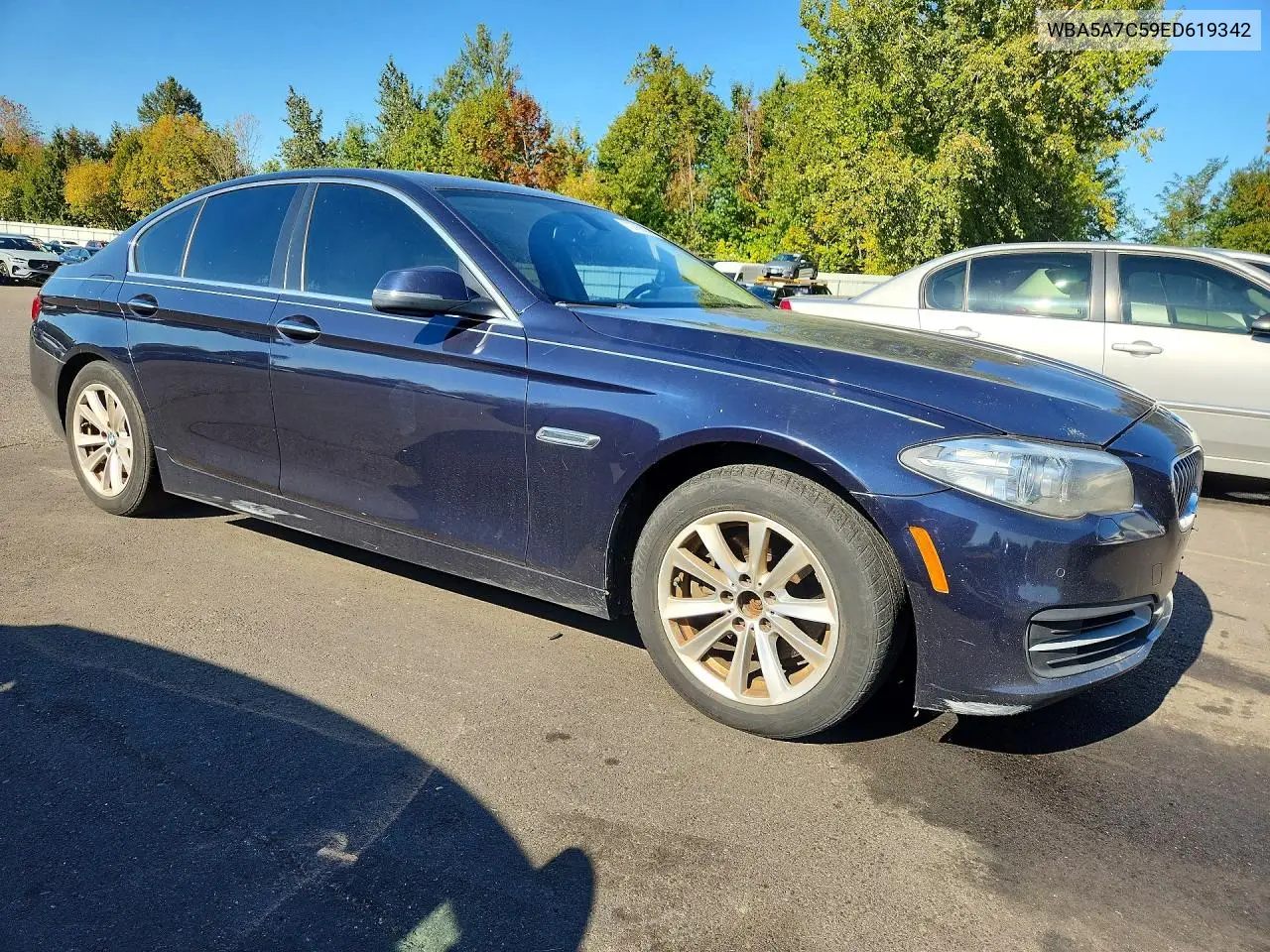 2014 BMW 5ER VIN WBA5A7C59ED619342 — фото 4