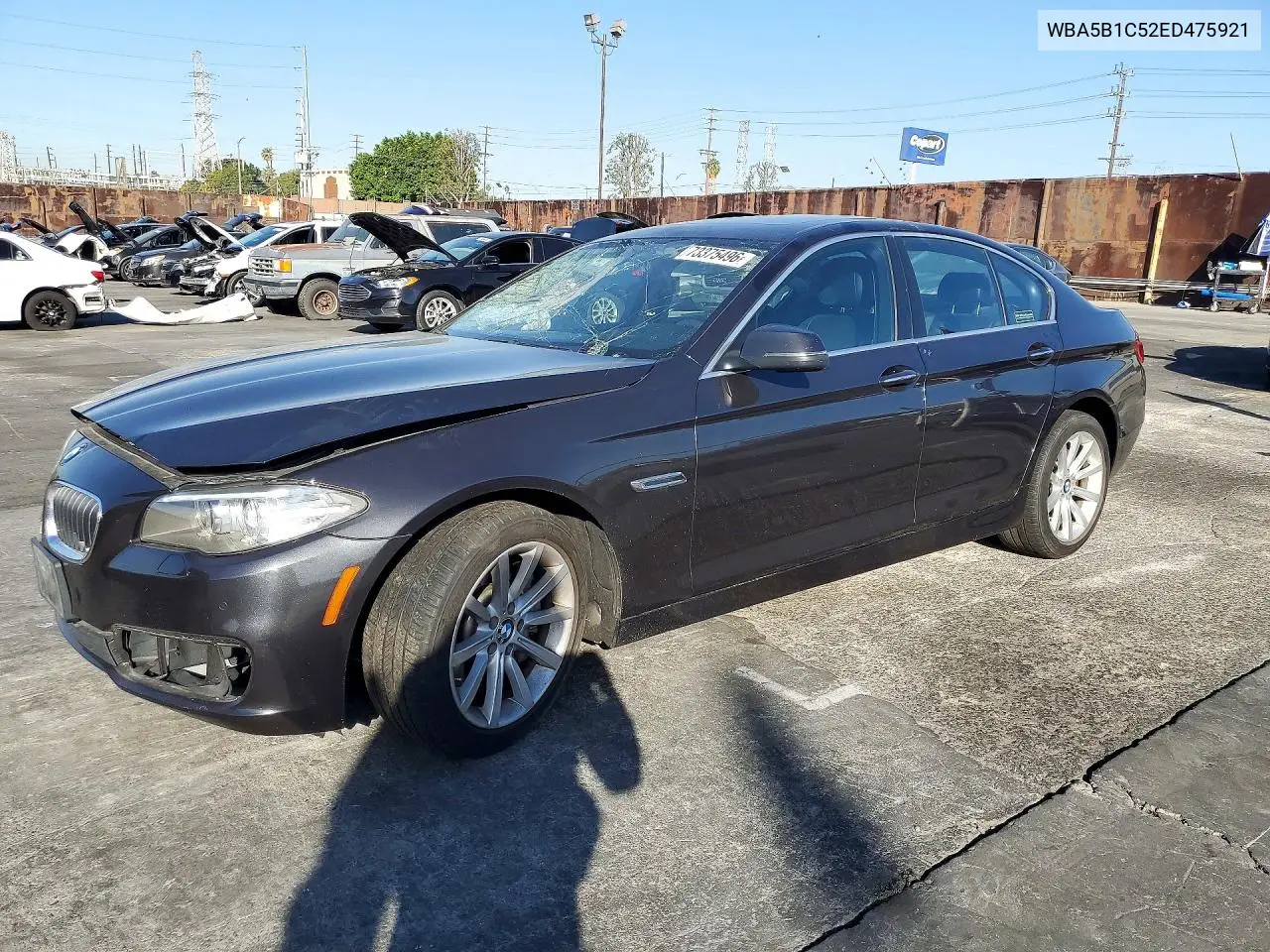 BMW 5ER 2014, VIN WBA5B1C52ED475921