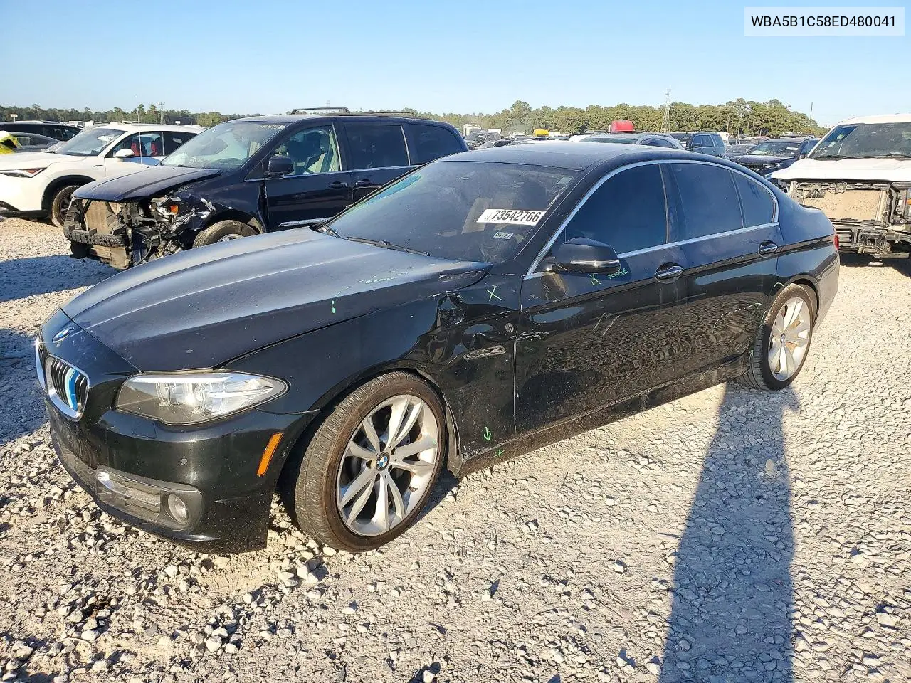 BMW 5ER 2014, VIN WBA5B1C58ED480041