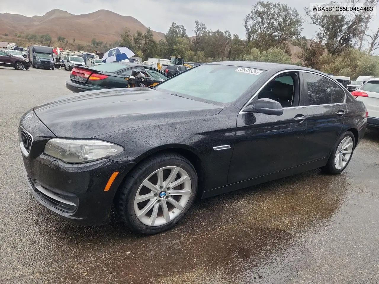 BMW 5ER 2014, VIN WBA5B1C55ED484483