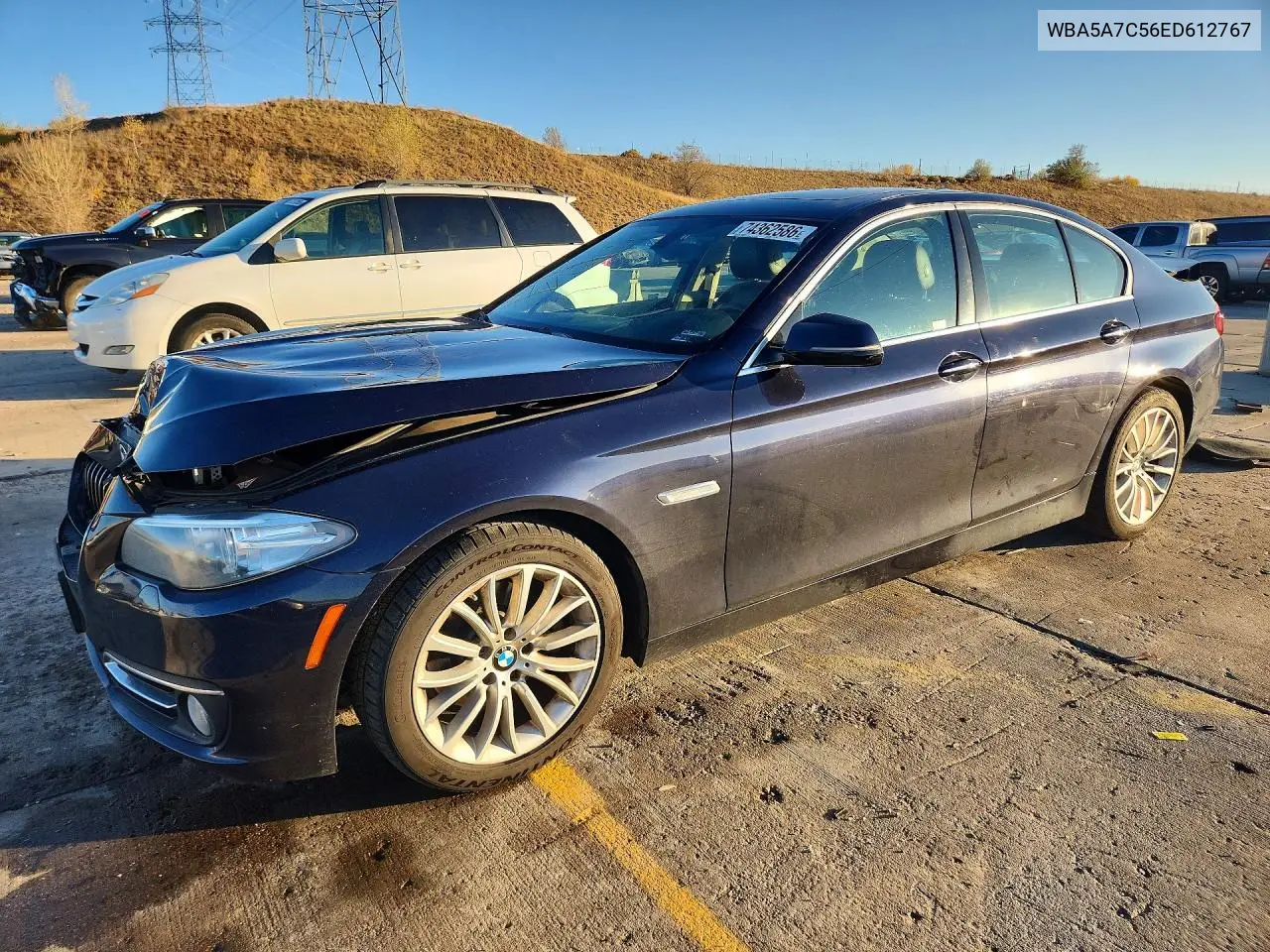 BMW 5ER 2014, VIN WBA5A7C56ED612767