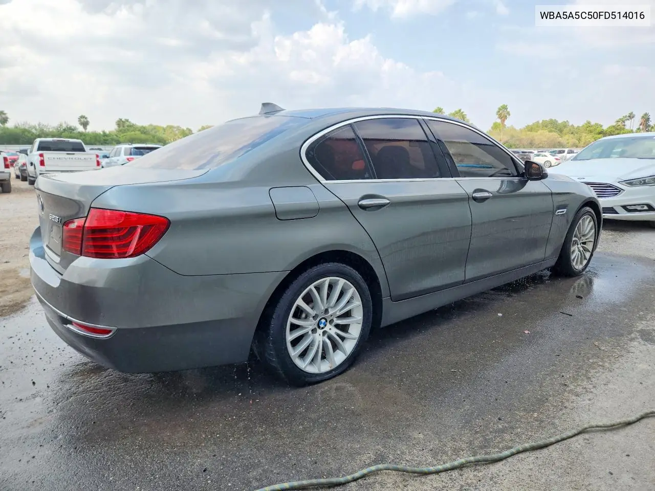 2015 BMW 5ER VIN WBA5A5C50FD514016 — фото 3