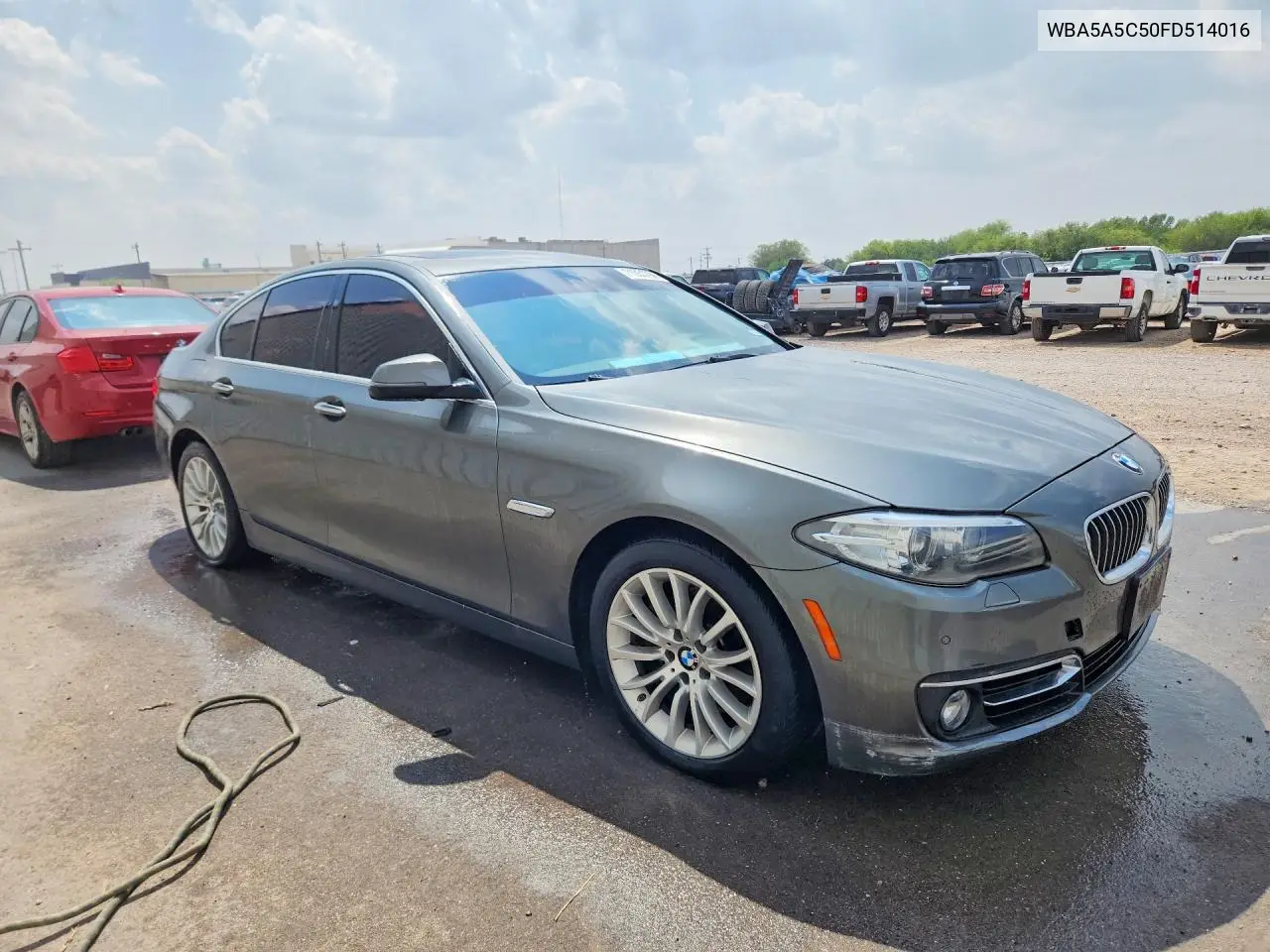 2015 BMW 5ER VIN WBA5A5C50FD514016 — фото 4